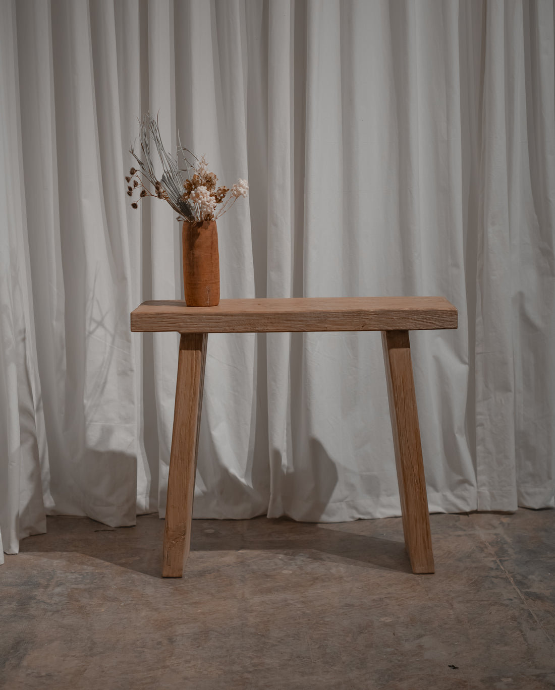 The Wren – Elm Wood Console Table
