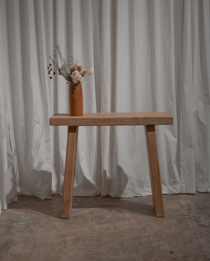 The Wren – Elm Wood Console Table