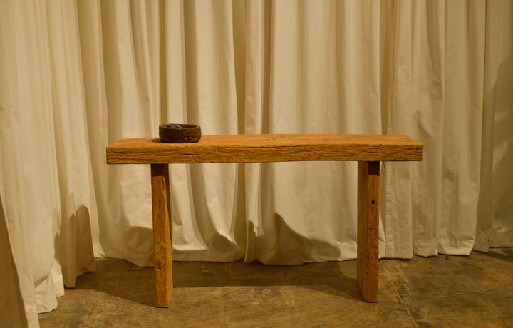 The Harlow - Rustic Reclaimed Elm Console Table