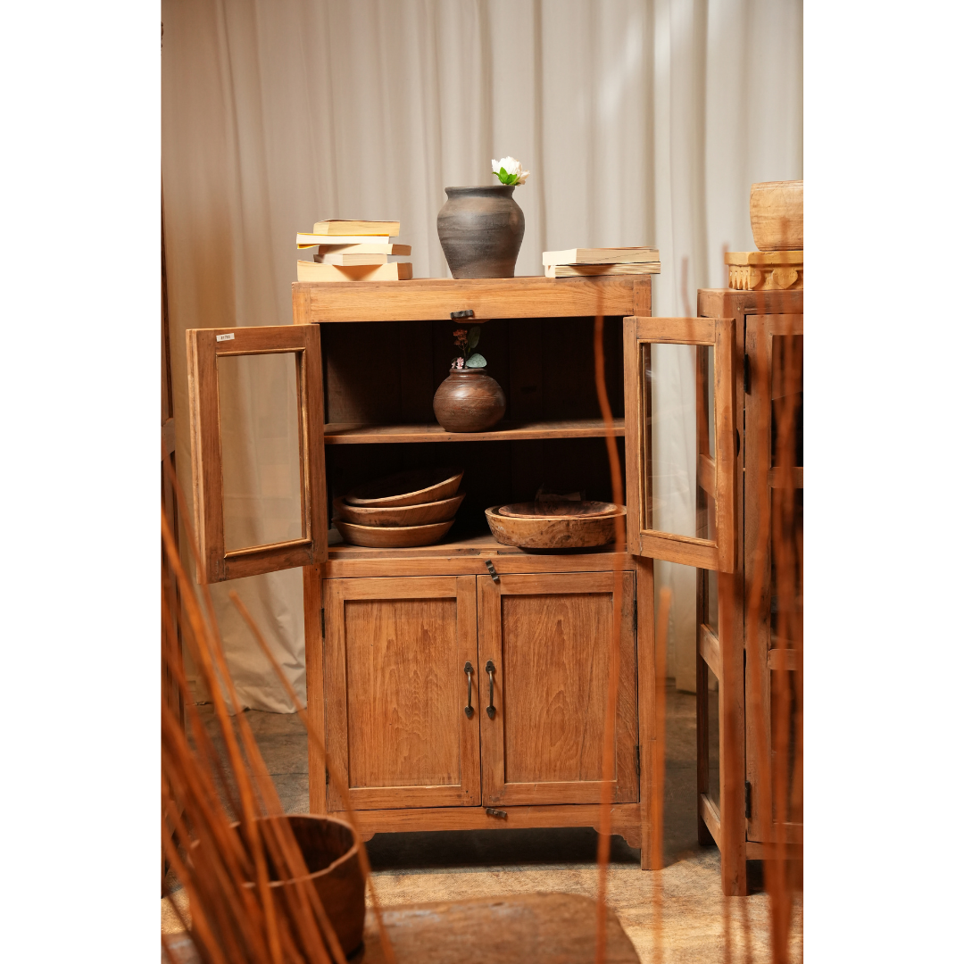 The Lark – Small Teak Storage Cabinet