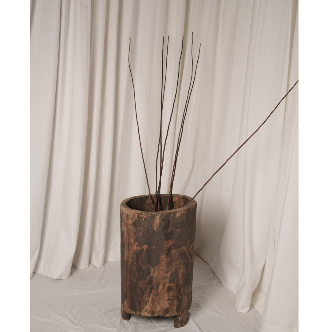 Naga Wooden Planter - S