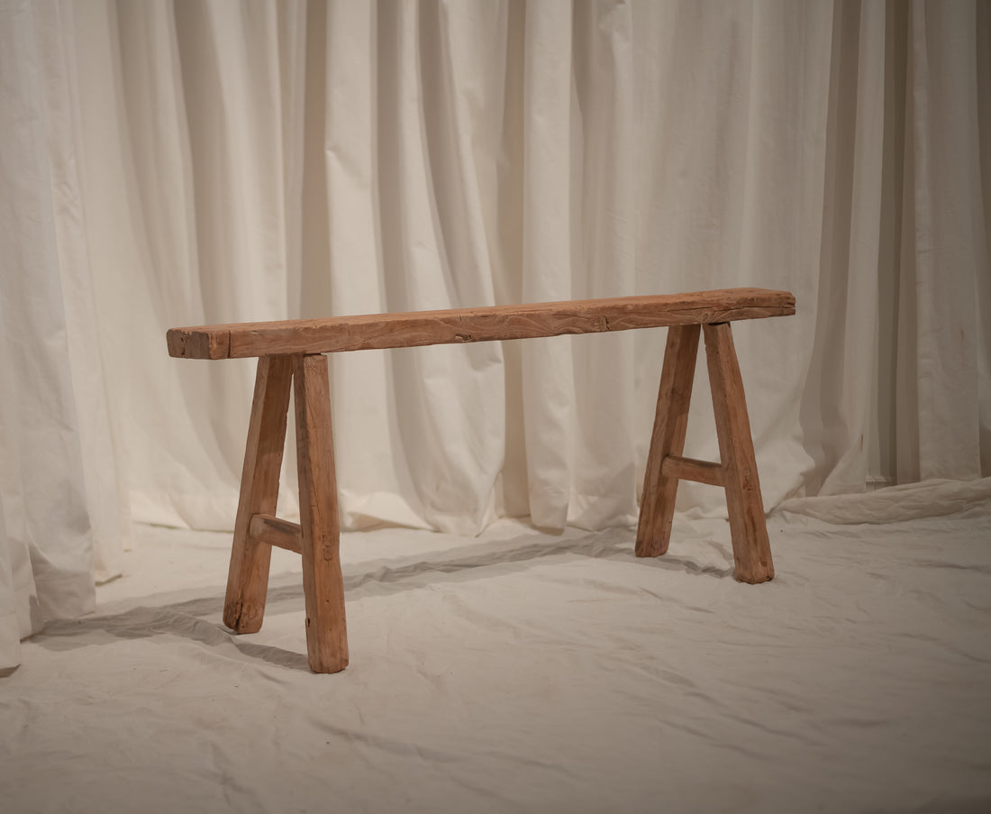 Skinny Wooden Bench