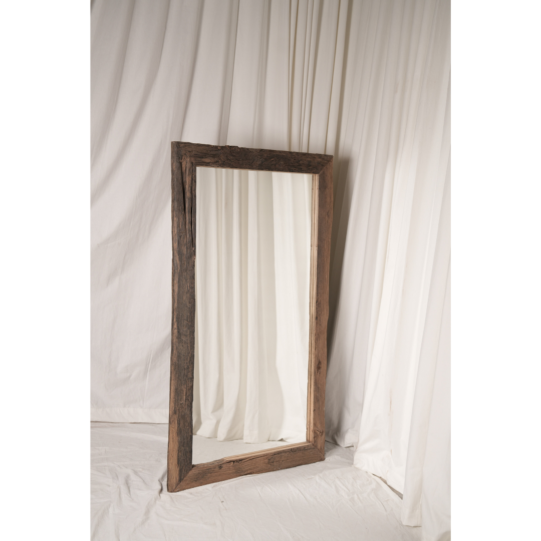 Sleeper wood Mirror - Medium