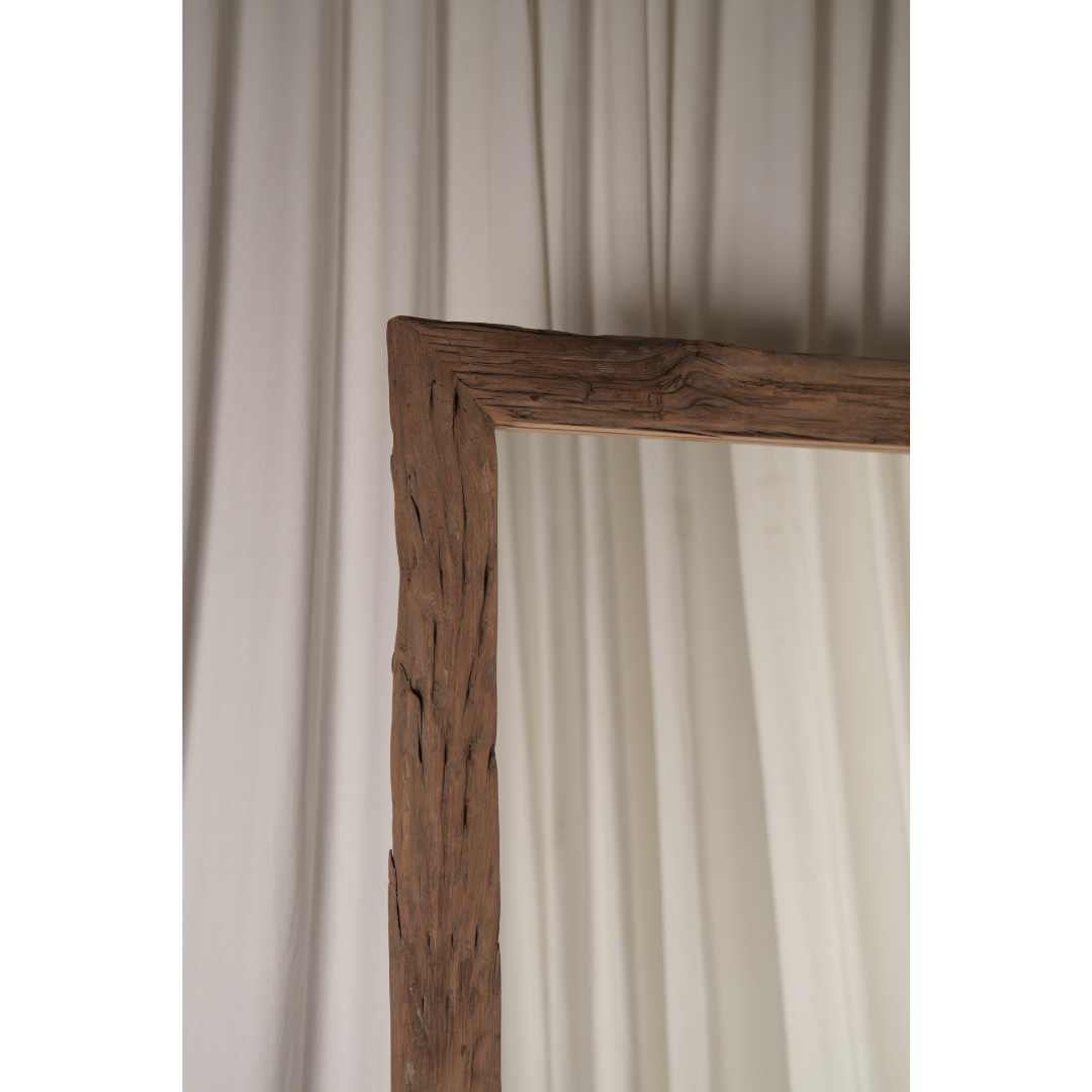 The Haven - Medium Sleeper Wood Mirror