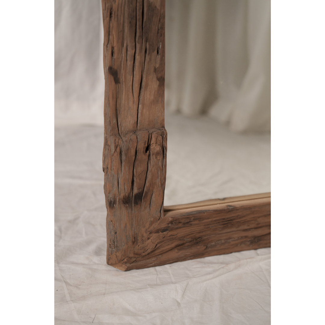 The Haven - Medium Sleeper Wood Mirror