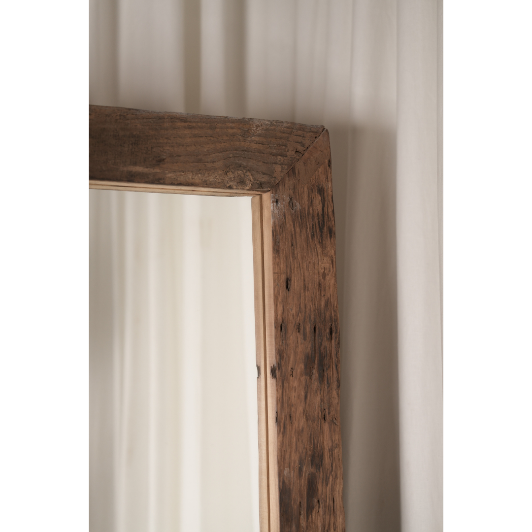 The Haven - Medium Sleeper Wood Mirror