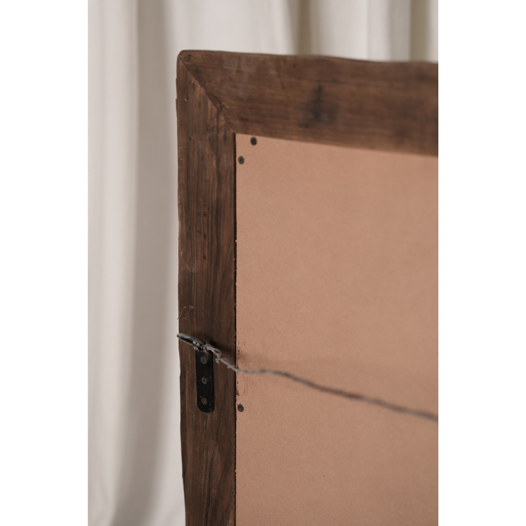 The Haven - Large Sleeper Wood Mirror