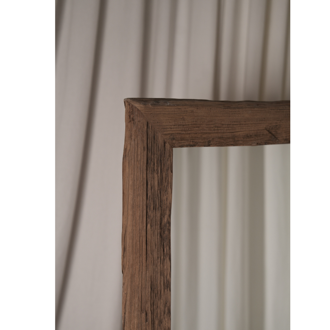 The Haven - Large Sleeper Wood Mirror