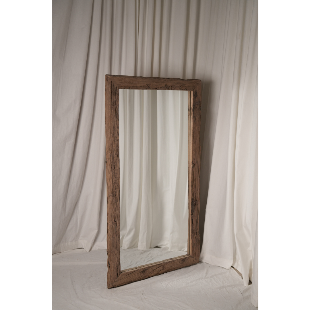 The Haven - Medium Sleeper Wood Mirror