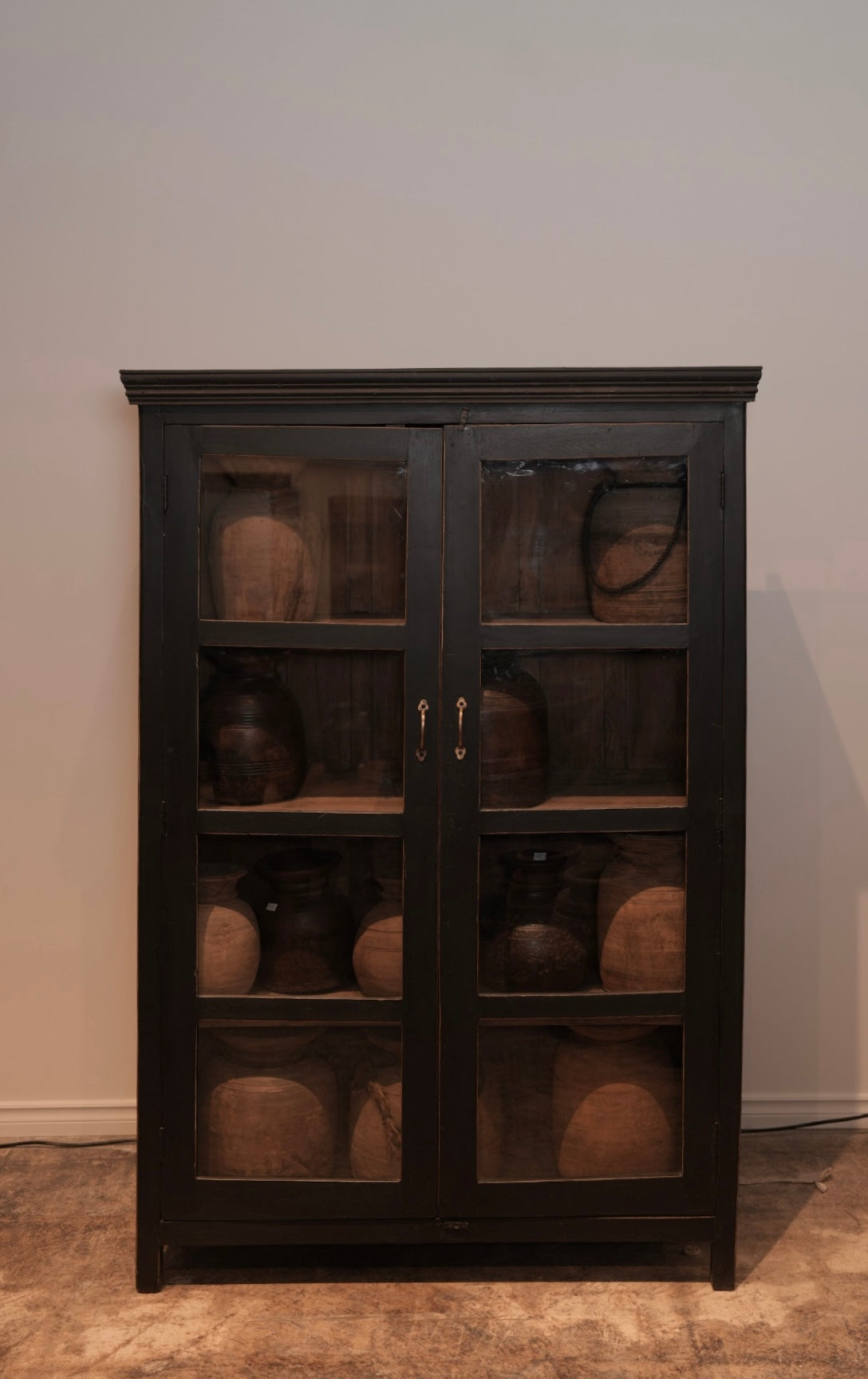 The Orion – Teakwood Cabinet in Charcoal Finish
