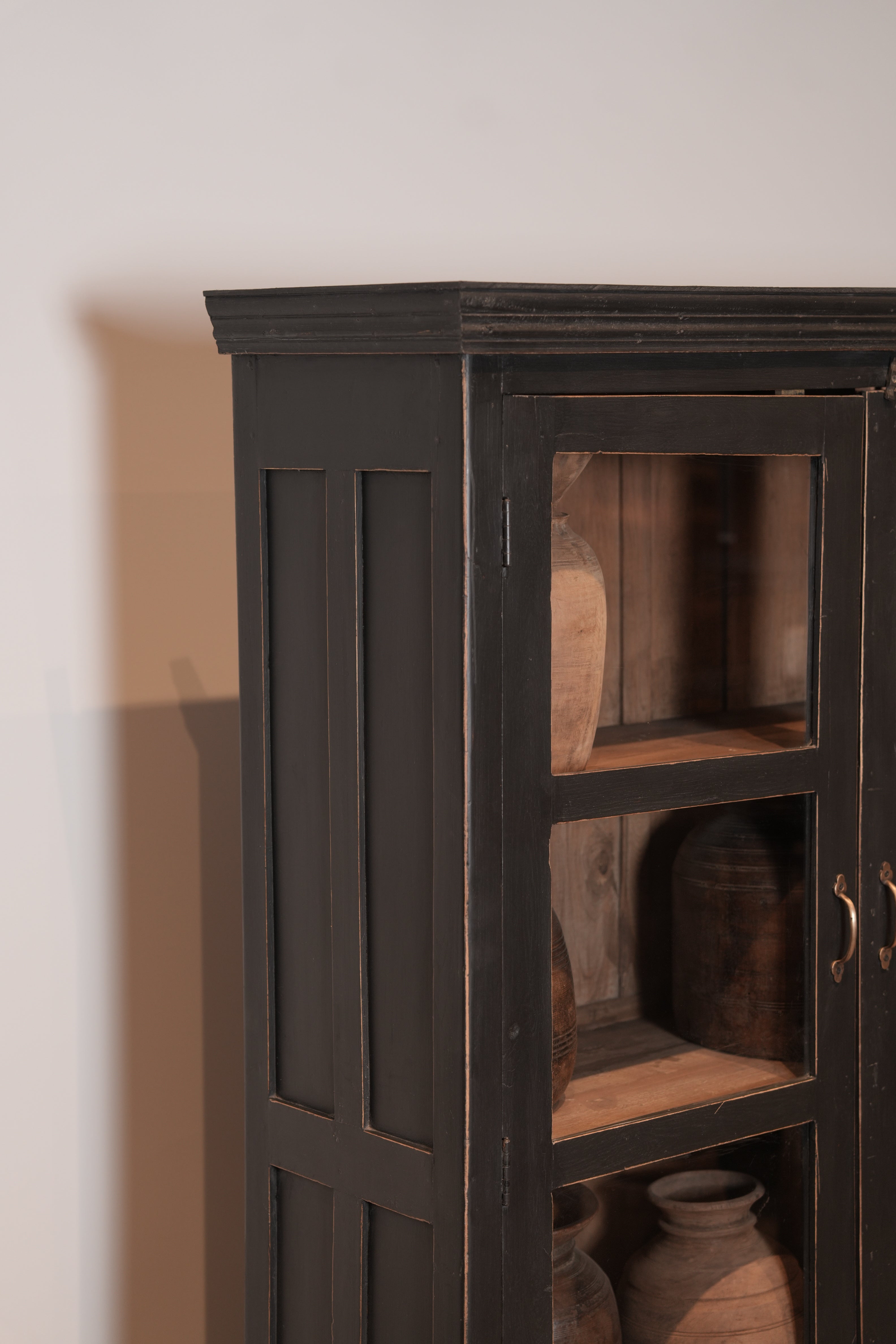 The Orion – Teakwood Cabinet in Charcoal Finish
