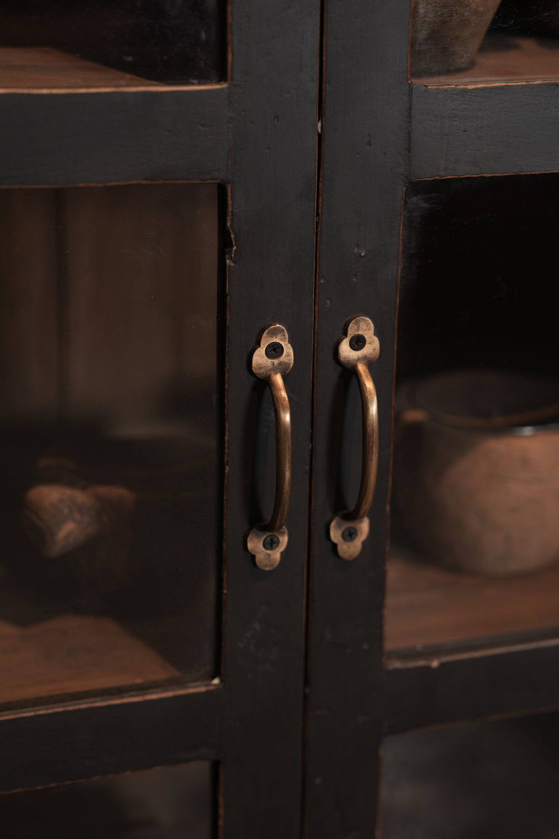 Teakwood Sideboard - Black