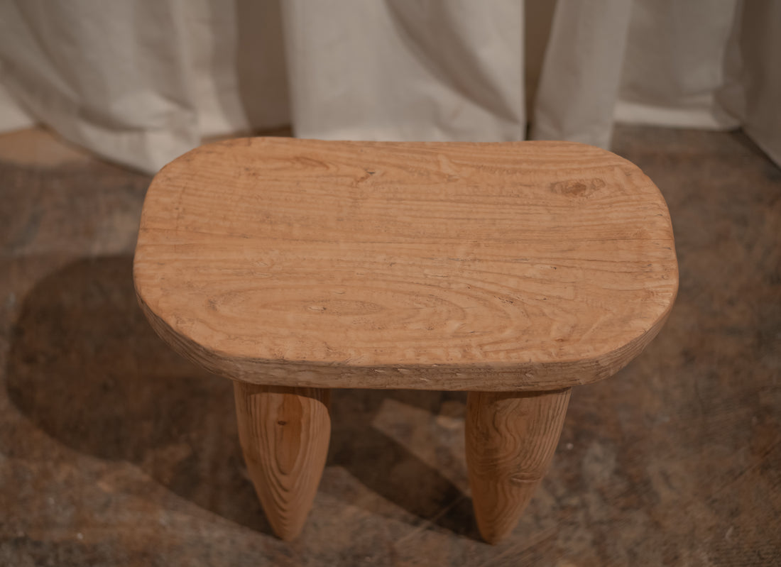 Elm Wood Senufo Stool